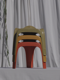 LOT DE 3 TABOURETS ALEXANDER BEGGE 1970'