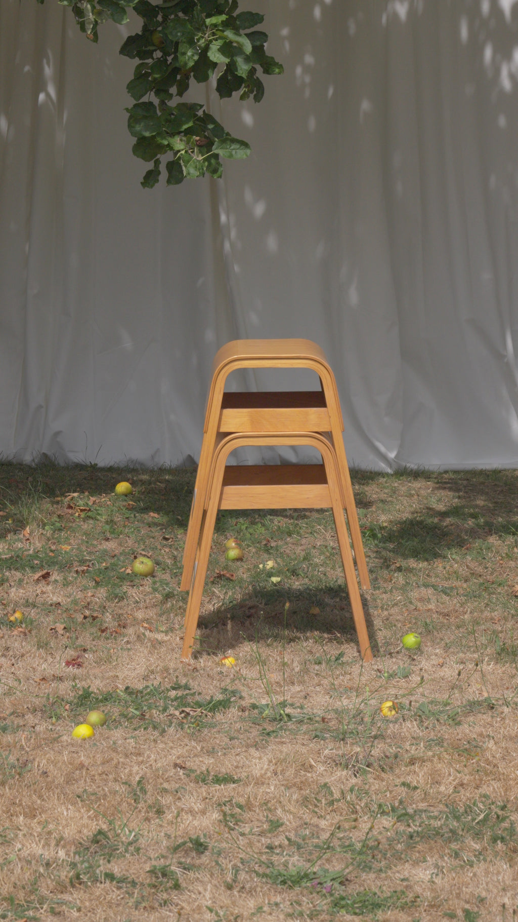 TABOURET IKEA PAR EHLEN JOHANNSEN 1980'